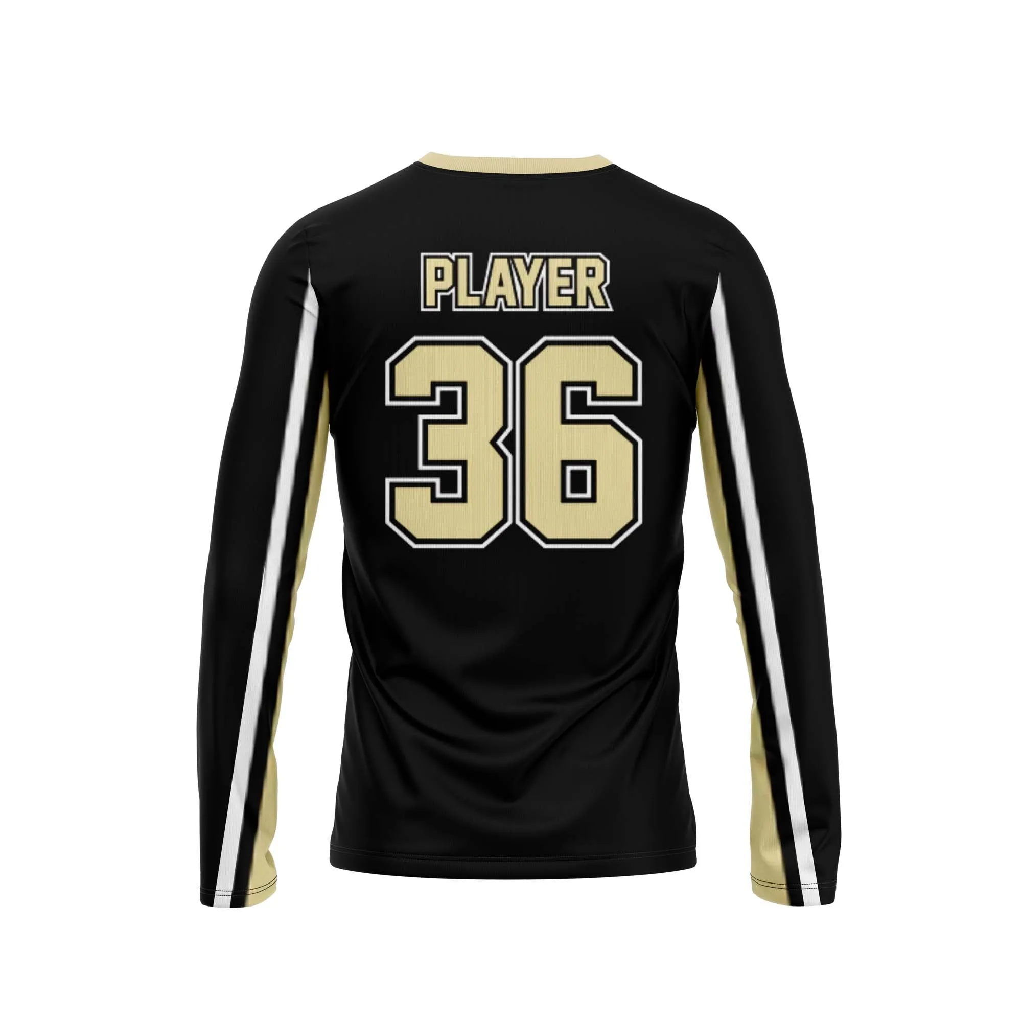 CREEK LANCERS FOOTBALL Sublimated Long Sleeve Jersey