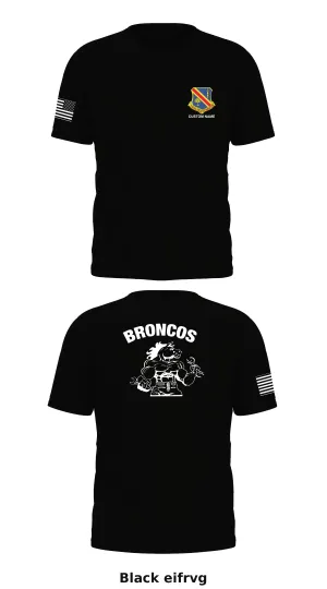 CUSTOM B Co. 237 BSB, 37th IBCT Store 1 Core Men's SS Performance Tee - eifrvgCUST