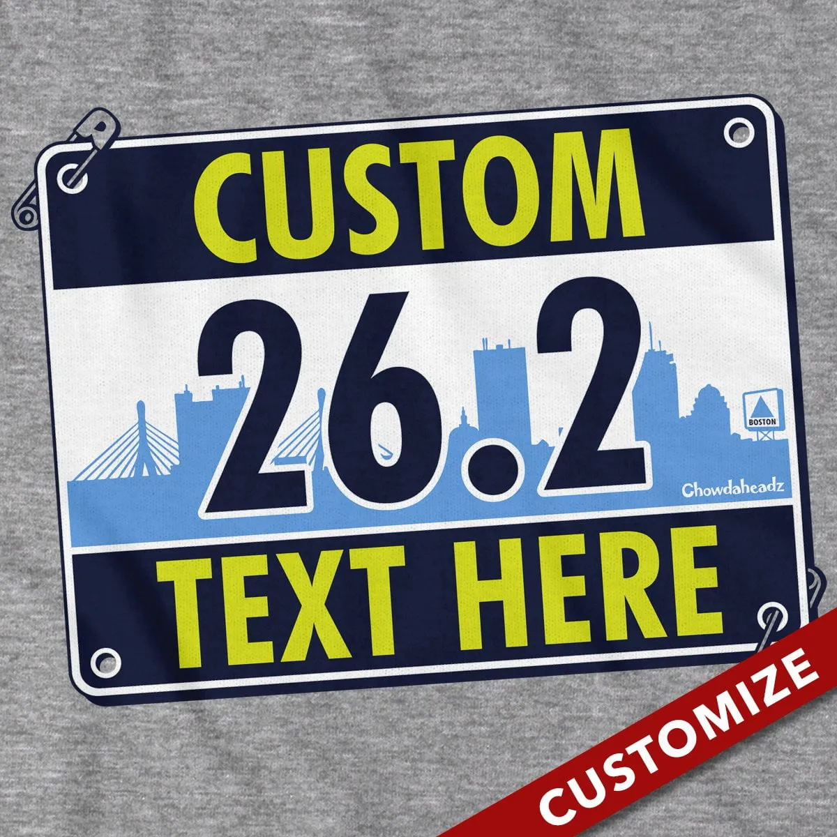 Custom Race Bib T-Shirt