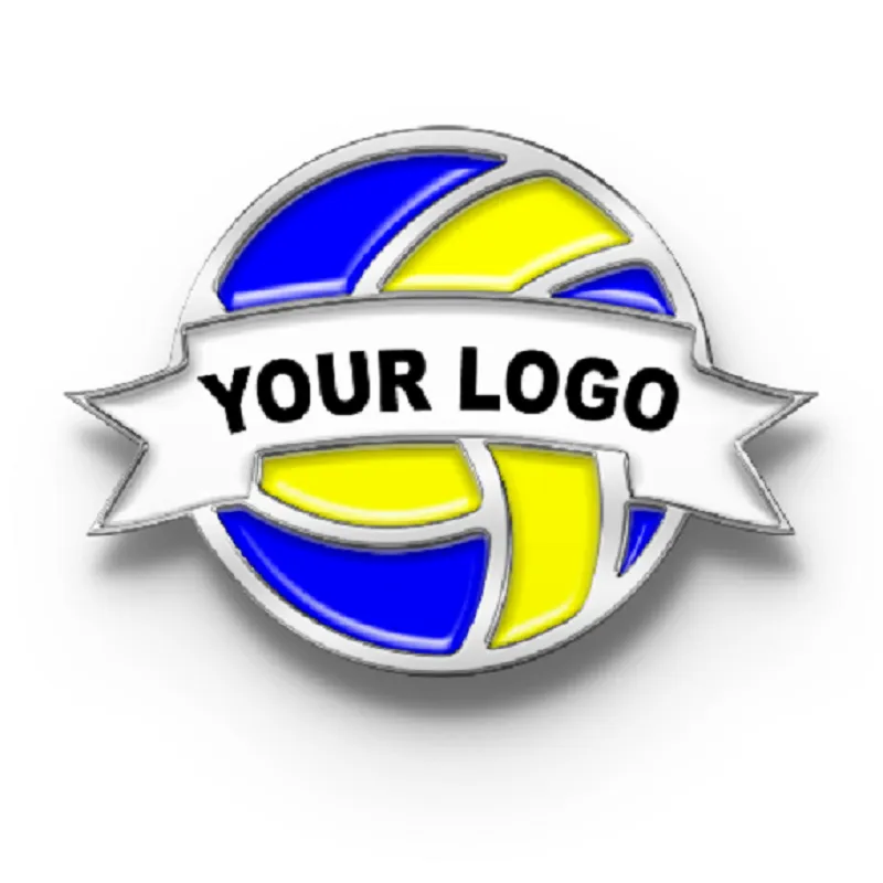 Custom Volleyball Trading Pins
