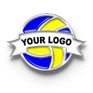 Custom Volleyball Trading Pins