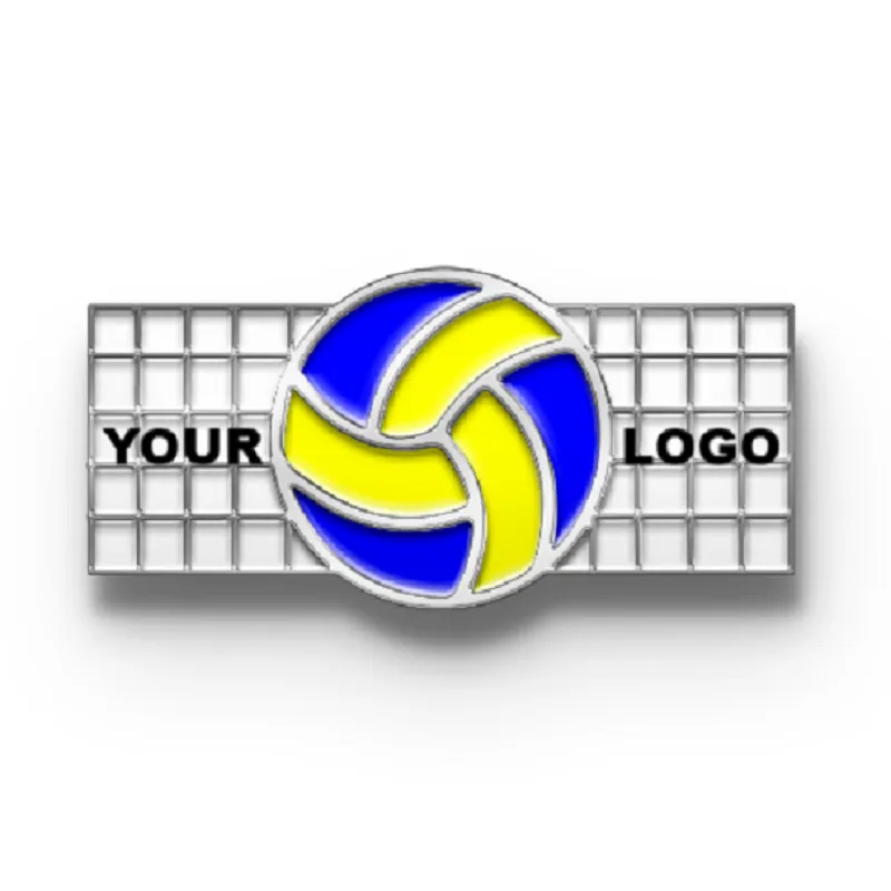 Custom Volleyball Trading Pins