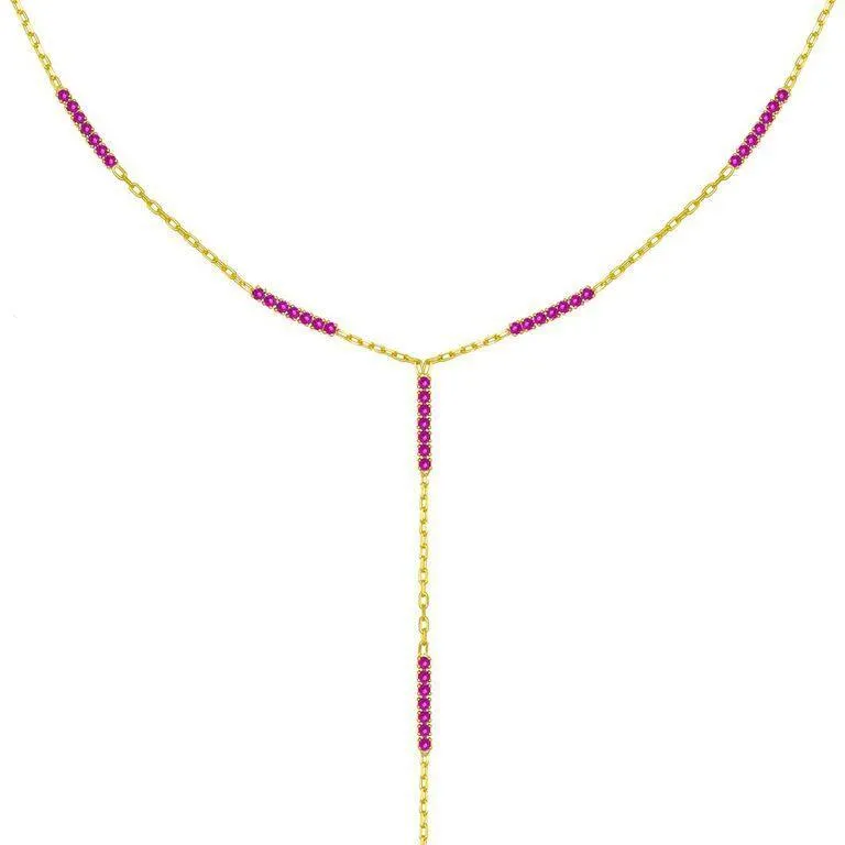 CZ Chain Lariat