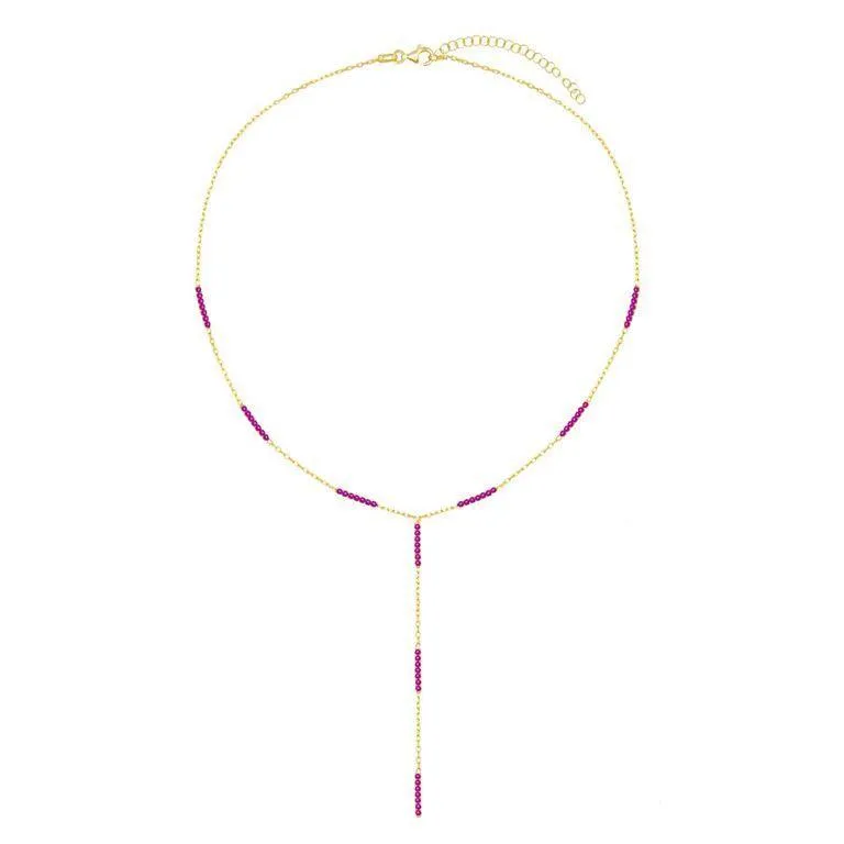 CZ Chain Lariat