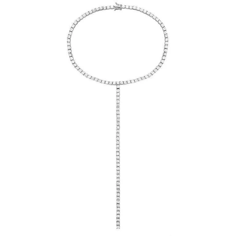 CZ Tennis Lariat