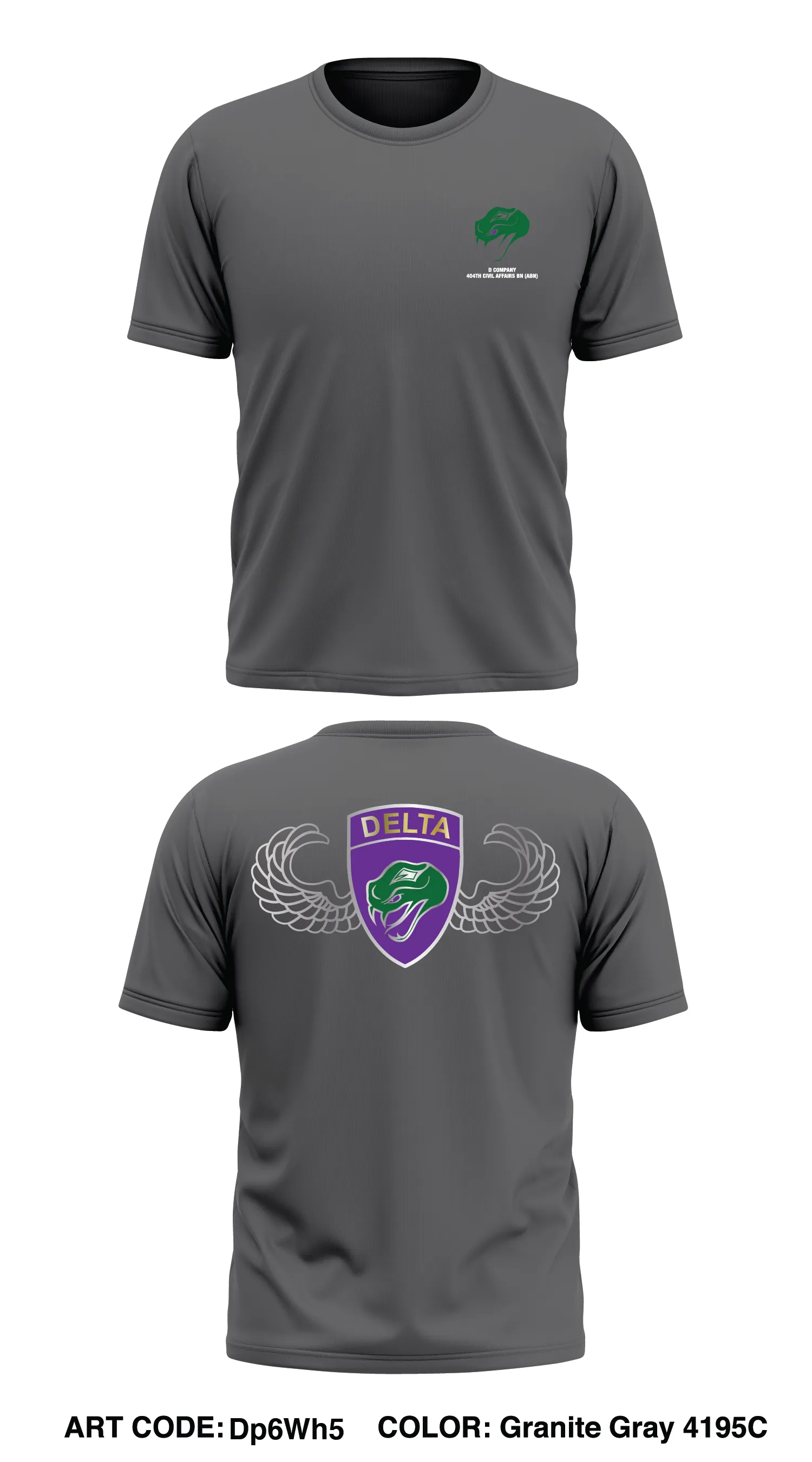 D CO, 404 CA BN (A) Store 1 Core Men's SS Performance Tee - Dp6Wh5