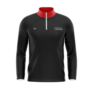 DELSEA KNIGHTS Football Sublimated Quarter Zip Jacket