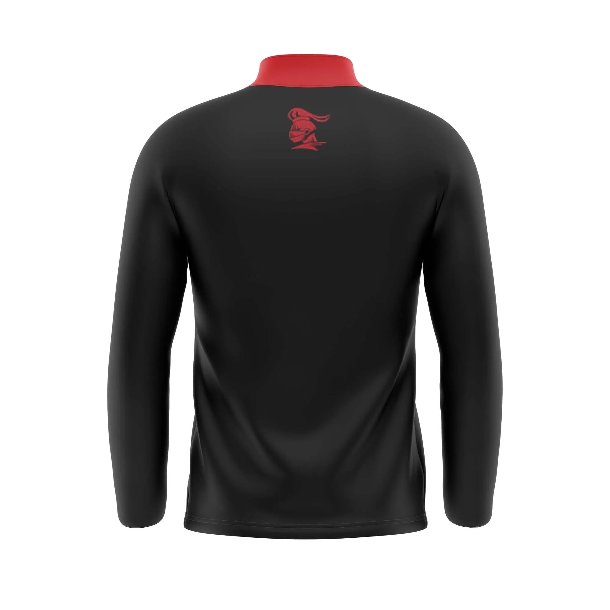 DELSEA KNIGHTS Football Sublimated Quarter Zip Jacket