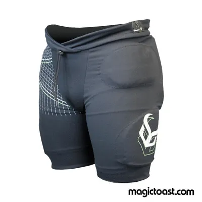Demon - Snow Flex Force Pro Impact Shorts V2 Ski/Snowboard/Protection - Black
