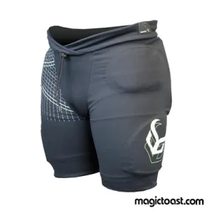 Demon - Snow Flex Force Pro Impact Shorts V2 Ski/Snowboard/Protection - Black