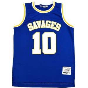 DENNIS RODMAN HIGH SCHOOL JERSEY BLUE
