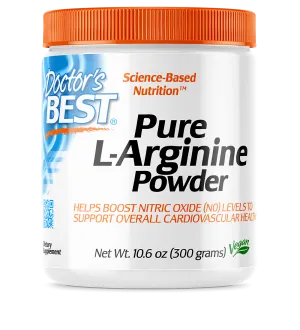 Doctor's Best Pure L-Arginine Powder 300 Grams