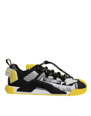 Dolce&Gabbana NS1 Men Multicolor Sneakers Nylon Low Top Athletic Trainer Shoes