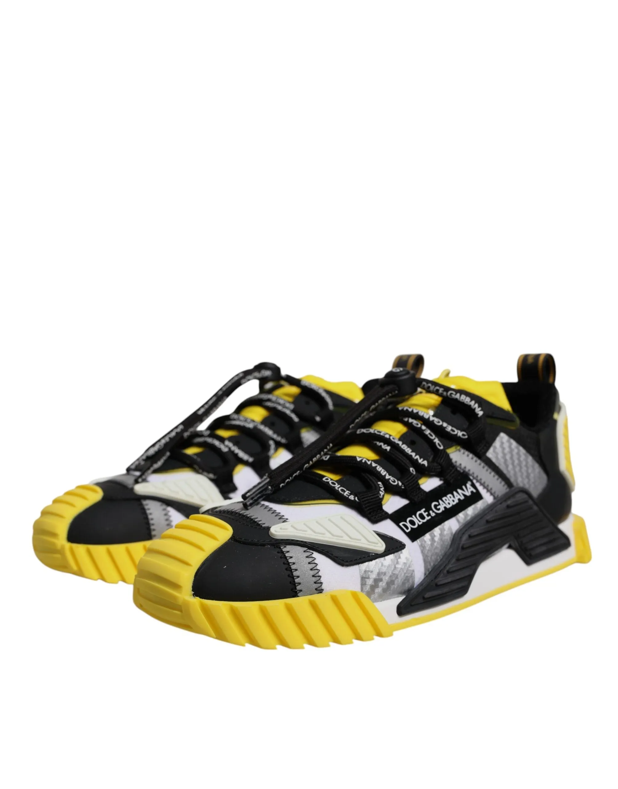 Dolce&Gabbana NS1 Men Multicolor Sneakers Nylon Low Top Athletic Trainer Shoes