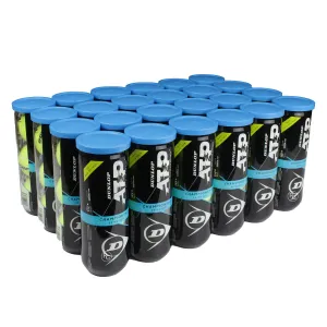 Dunlop ATP Championship Extra Duty RacquetGuys Logo Tennis Balls - 24 Can Case