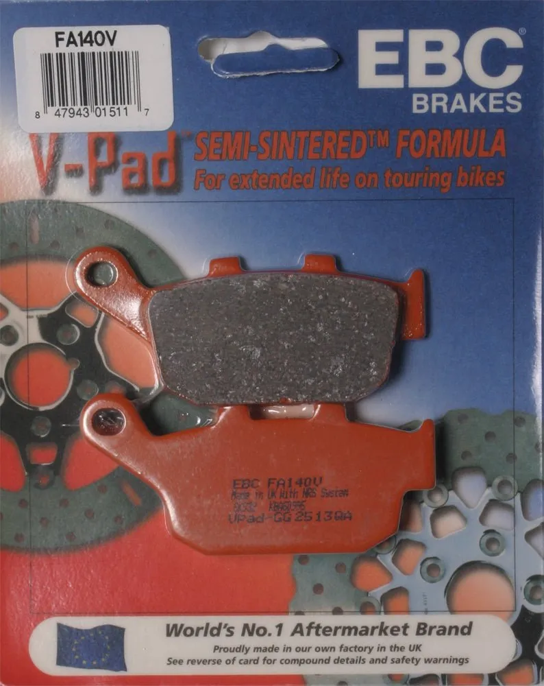 EBC FA140V Semi-Sintered Brake Pads