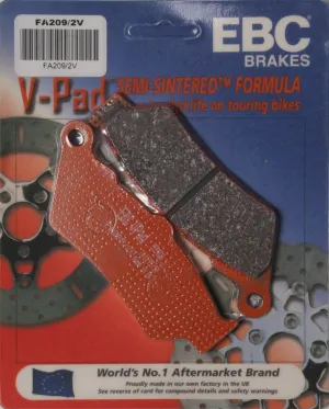 EBC FA209/2V Semi-Sintered Brake Pads