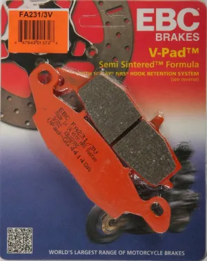 EBC FA231/3V Semi-Sintered Brake Pads