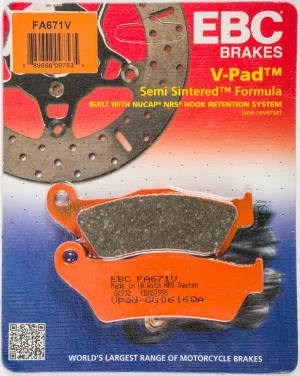 EBC FA671V Semi-Sintered Brake Pads