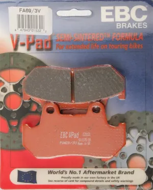 EBC FA69/3V Semi-Sintered Brake Pads