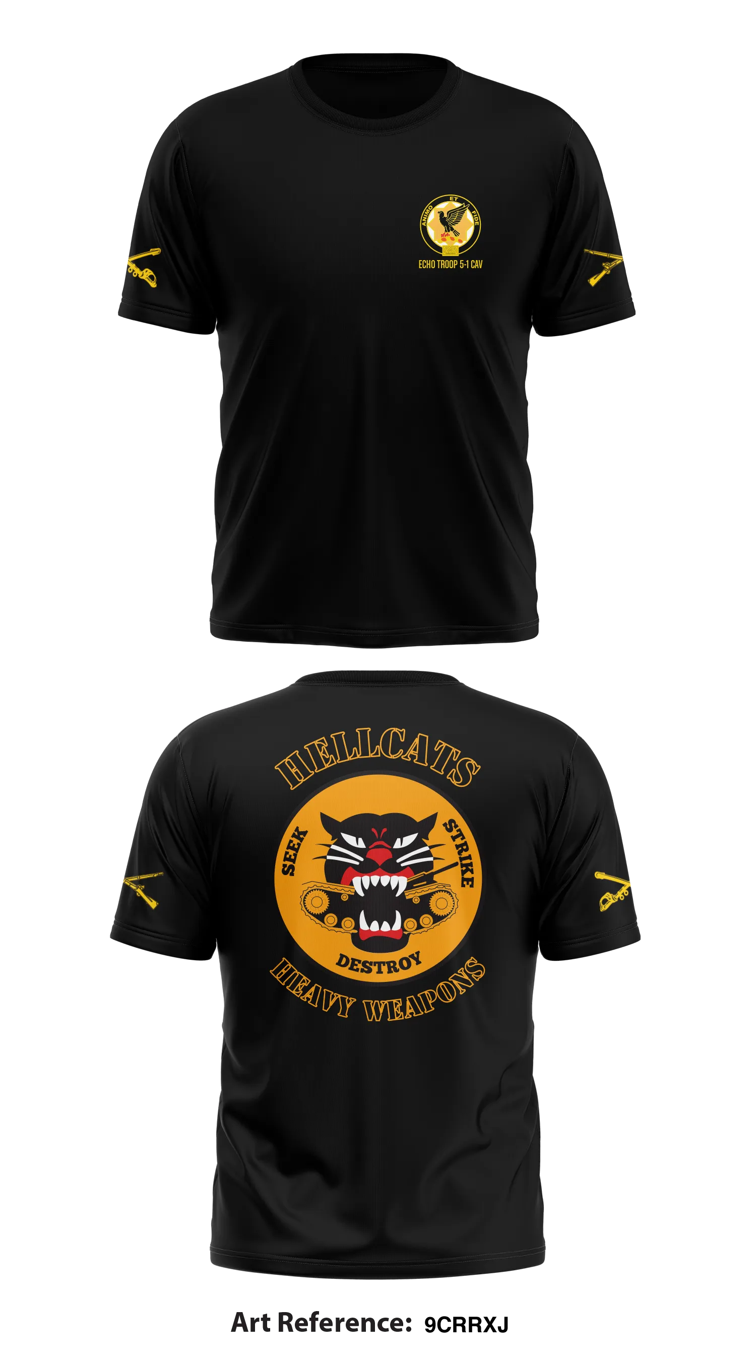 Echo 5-1 CAV Store 1 Core Men's SS Performance Tee - 9CRrxJ