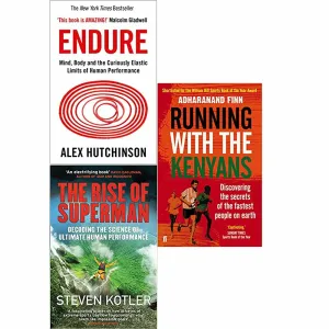 Endure: Mind, Body, The Rise of Superman, Running with the Kenyans 3 Books Set