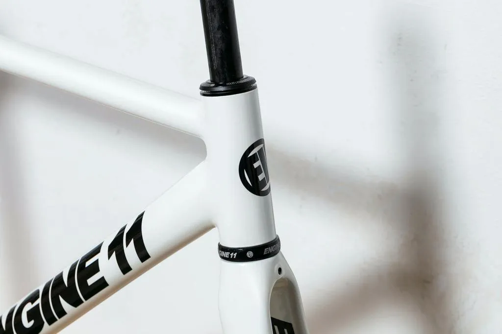 Engine11 CritD Track Frameset - Red/White/Blue - Medium
