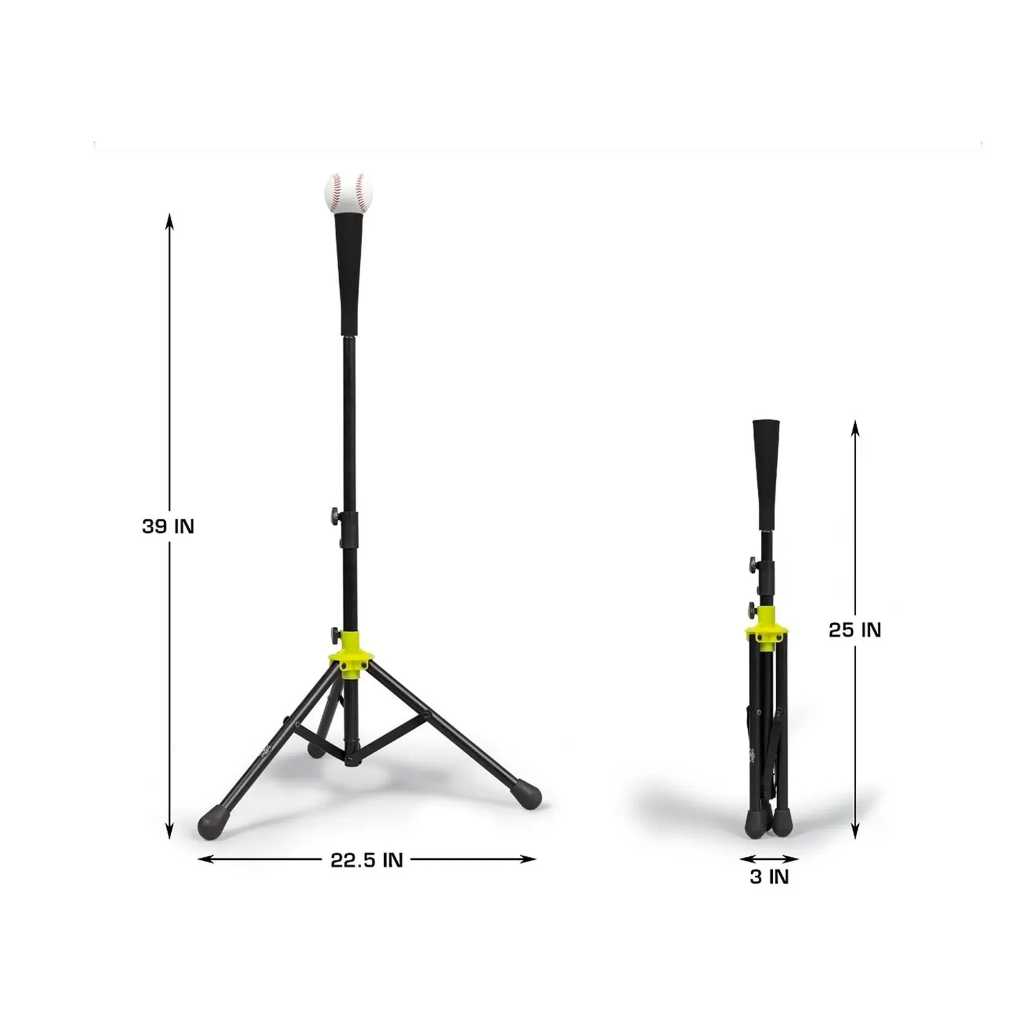 Entrenamiento Tee de Bateo Beisbol Softbol Athletic 66 cm- 99 cm