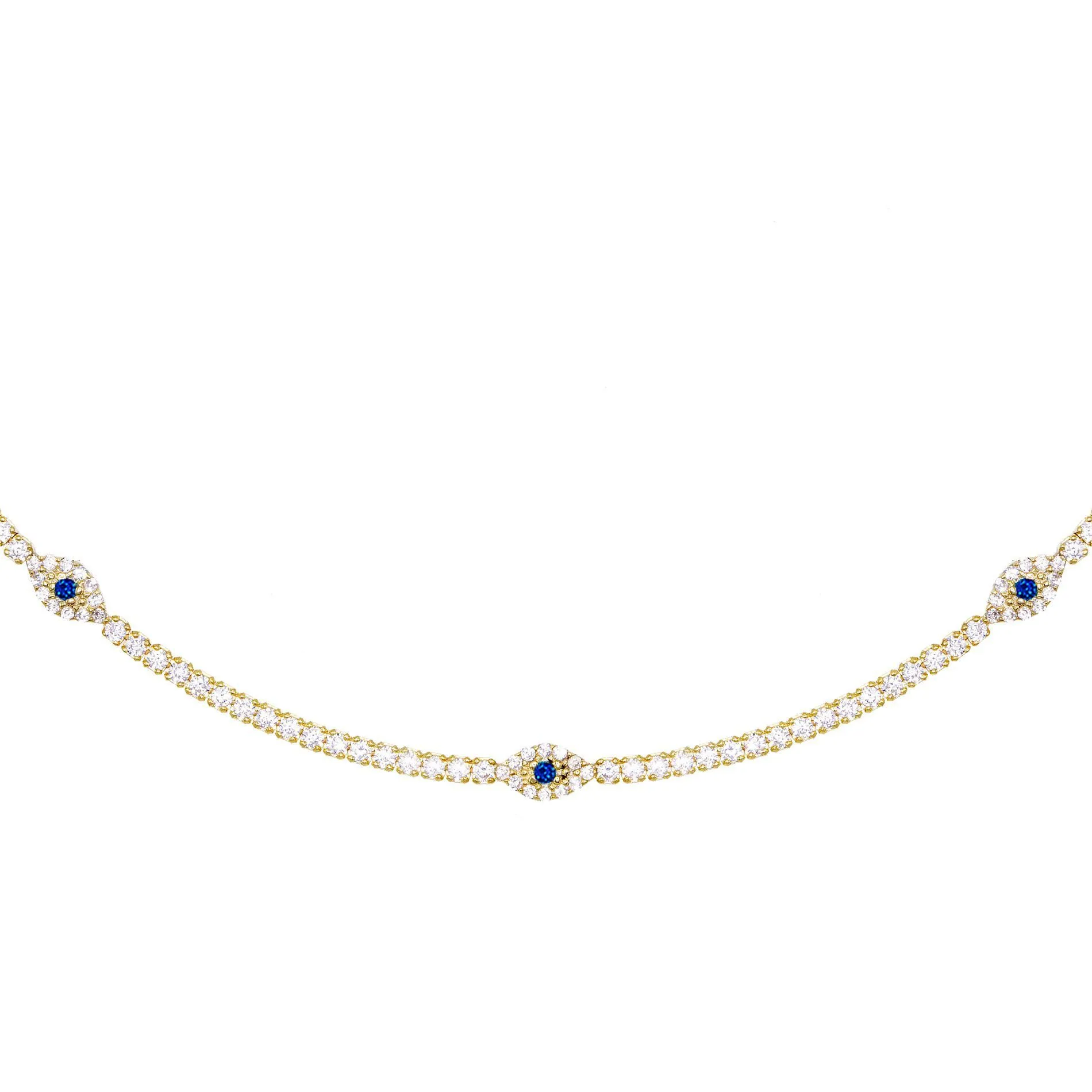 Evil Eye Tennis Choker