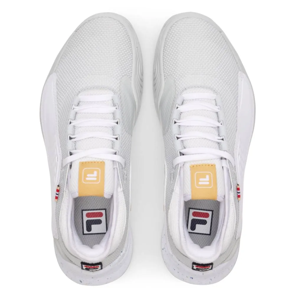 Fila Mondo Forza Women's Tennis Shoe (White/Gray)