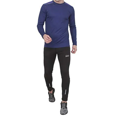 FINZ Men's Slim Fit Track pants(JOGER-NK1-M_Black_Medium)