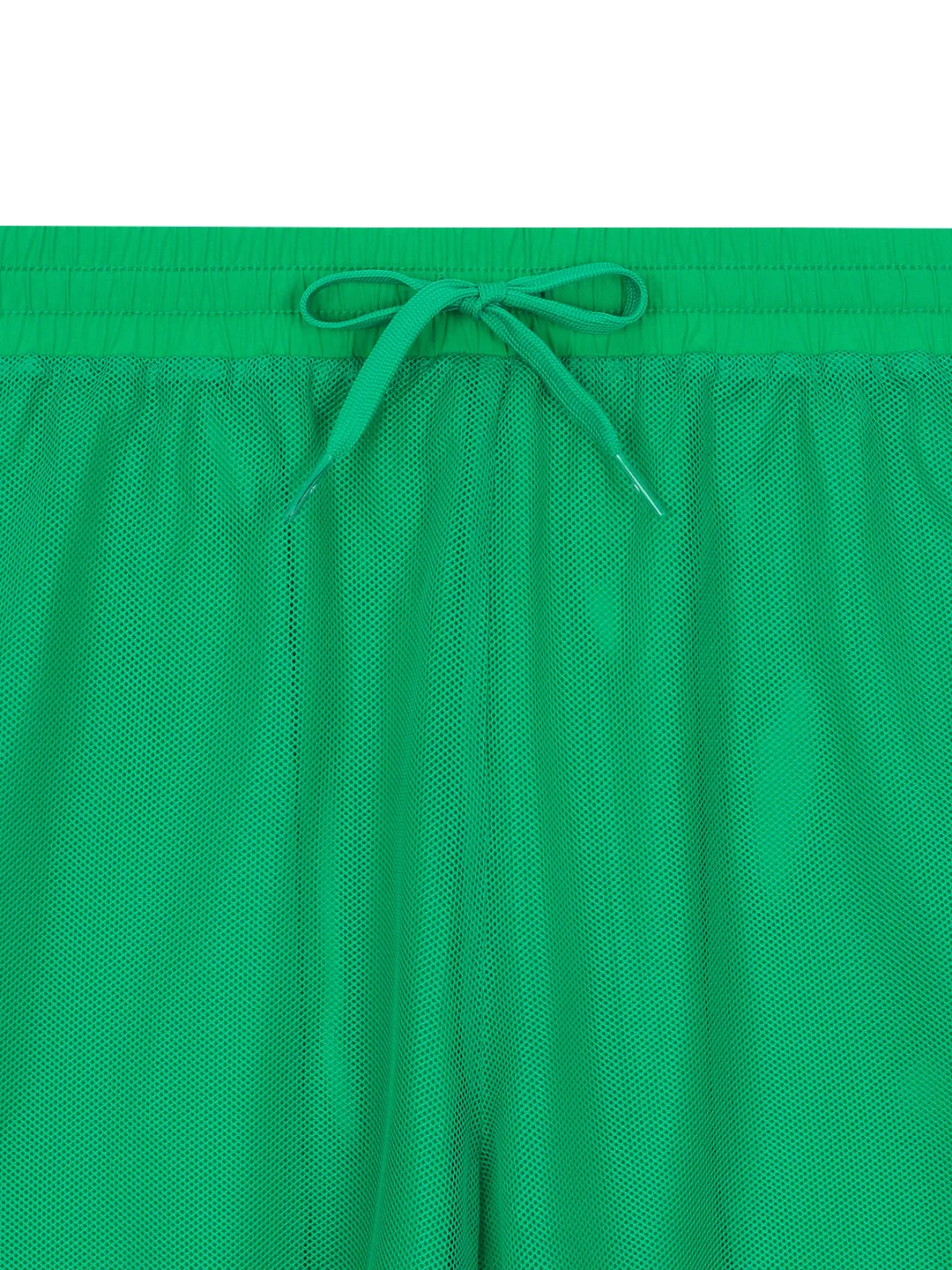 Flag Woven Shorts- Green