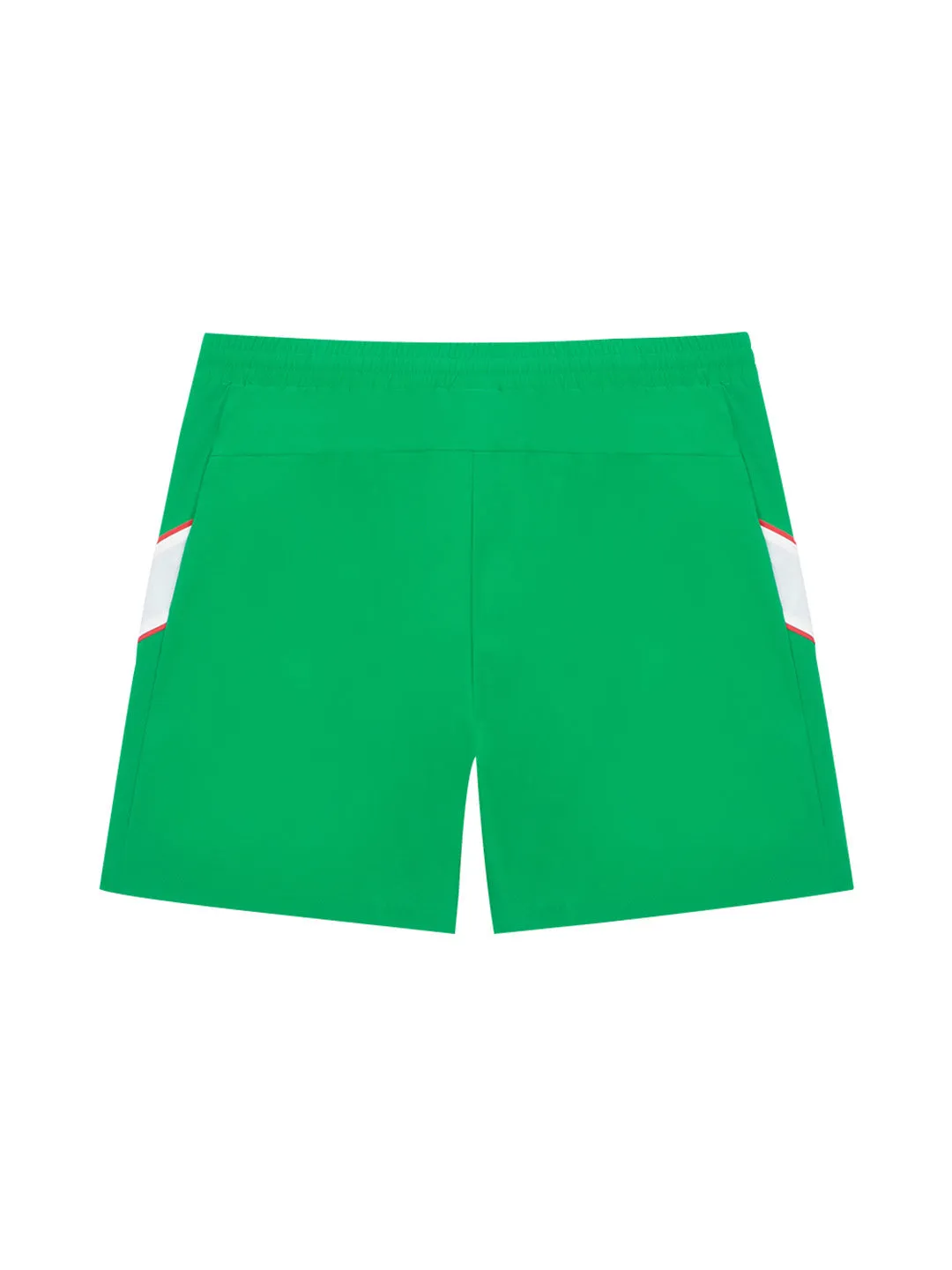 Flag Woven Shorts- Green