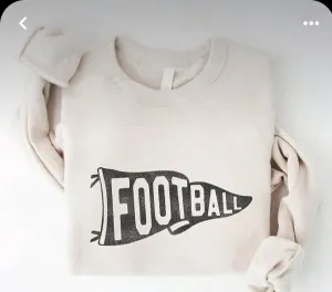 FOOTBALL CREWNECK