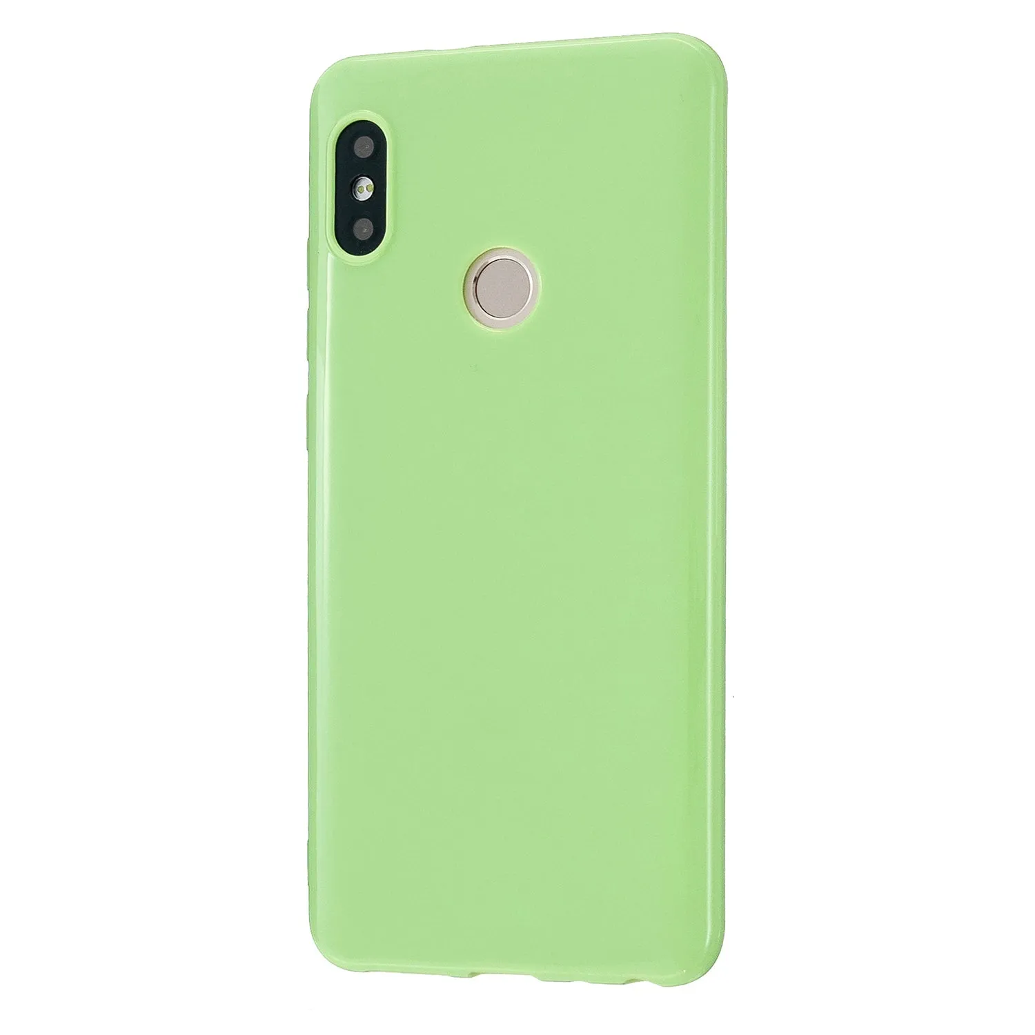 For Redmi GO/Note 5 Pro/Note 6 Pro Cellphone Cover Drop and Shock Proof Soft TPU Phone Case Classic Shell Milk white
