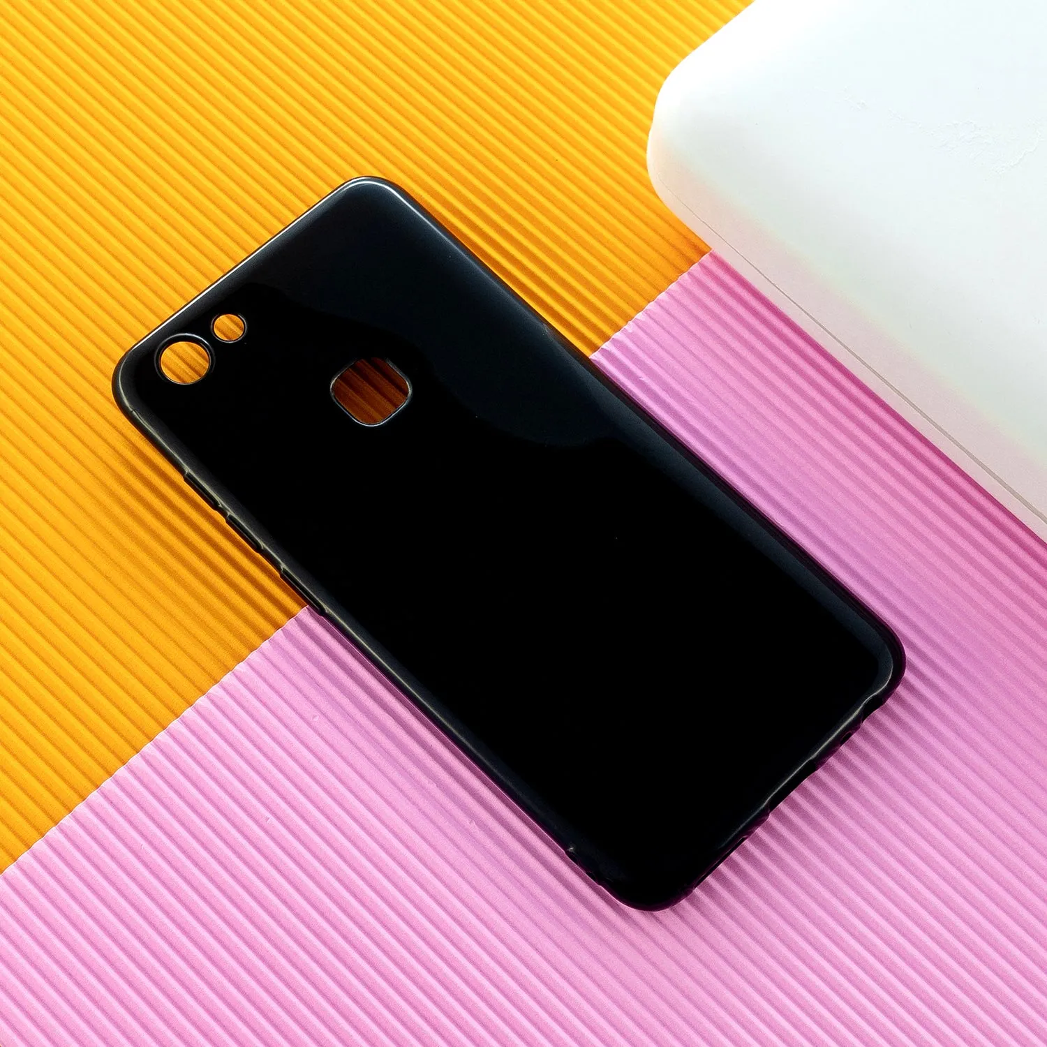 For VIVO Y83/Y85 Cellphone Cover Phone Screen Protector Soft TPU Phone Case Full Body Protection Shell Milk white
