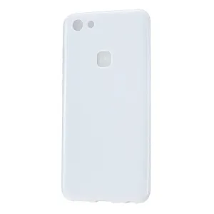For VIVO Y83/Y85 Cellphone Cover Phone Screen Protector Soft TPU Phone Case Full Body Protection Shell Milk white