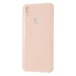 For VIVO Y83/Y85 Cellphone Cover Phone Screen Protector Soft TPU Phone Case Full Body Protection Shell Sakura pink