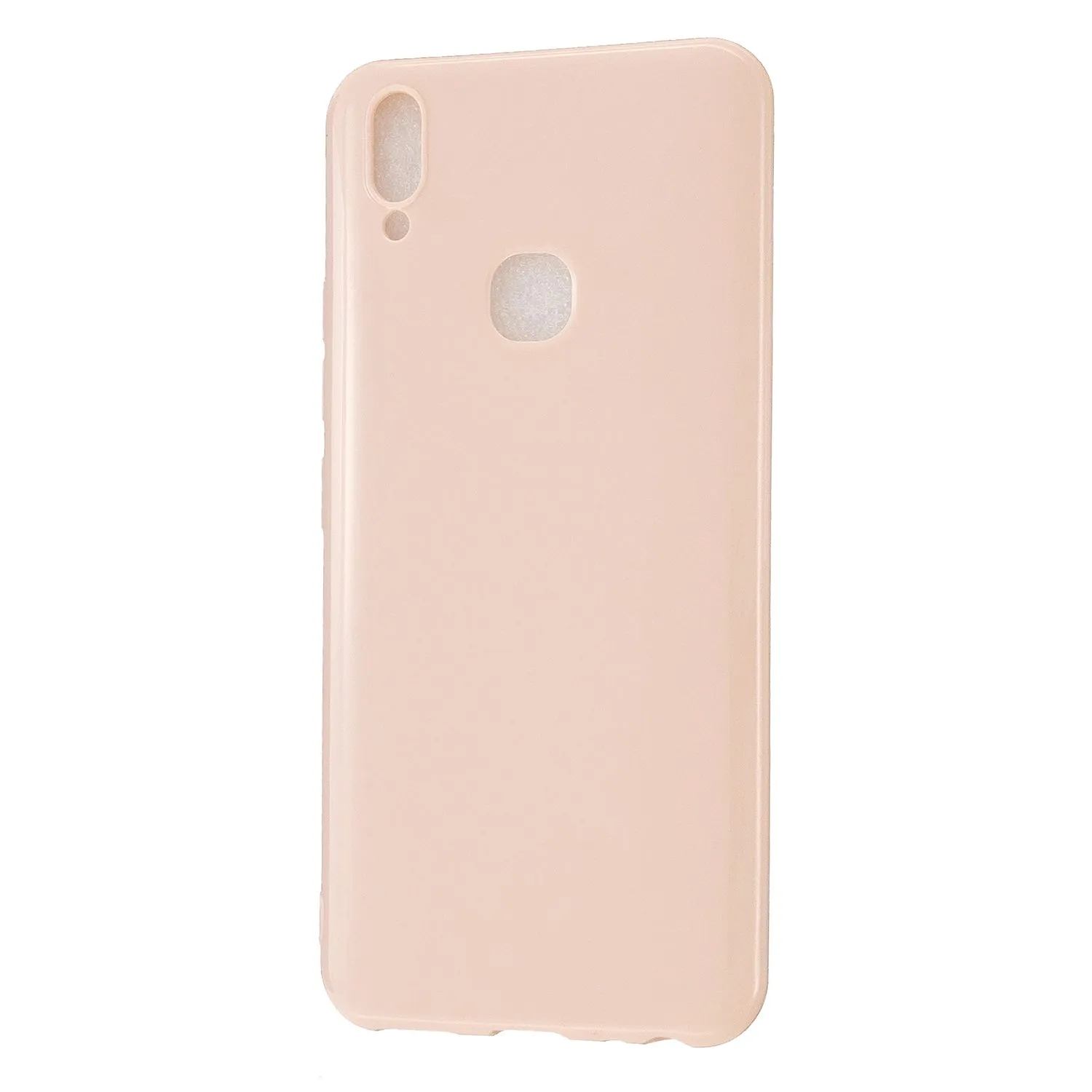 For VIVO Y83/Y85 Cellphone Cover Phone Screen Protector Soft TPU Phone Case Full Body Protection Shell Sakura pink