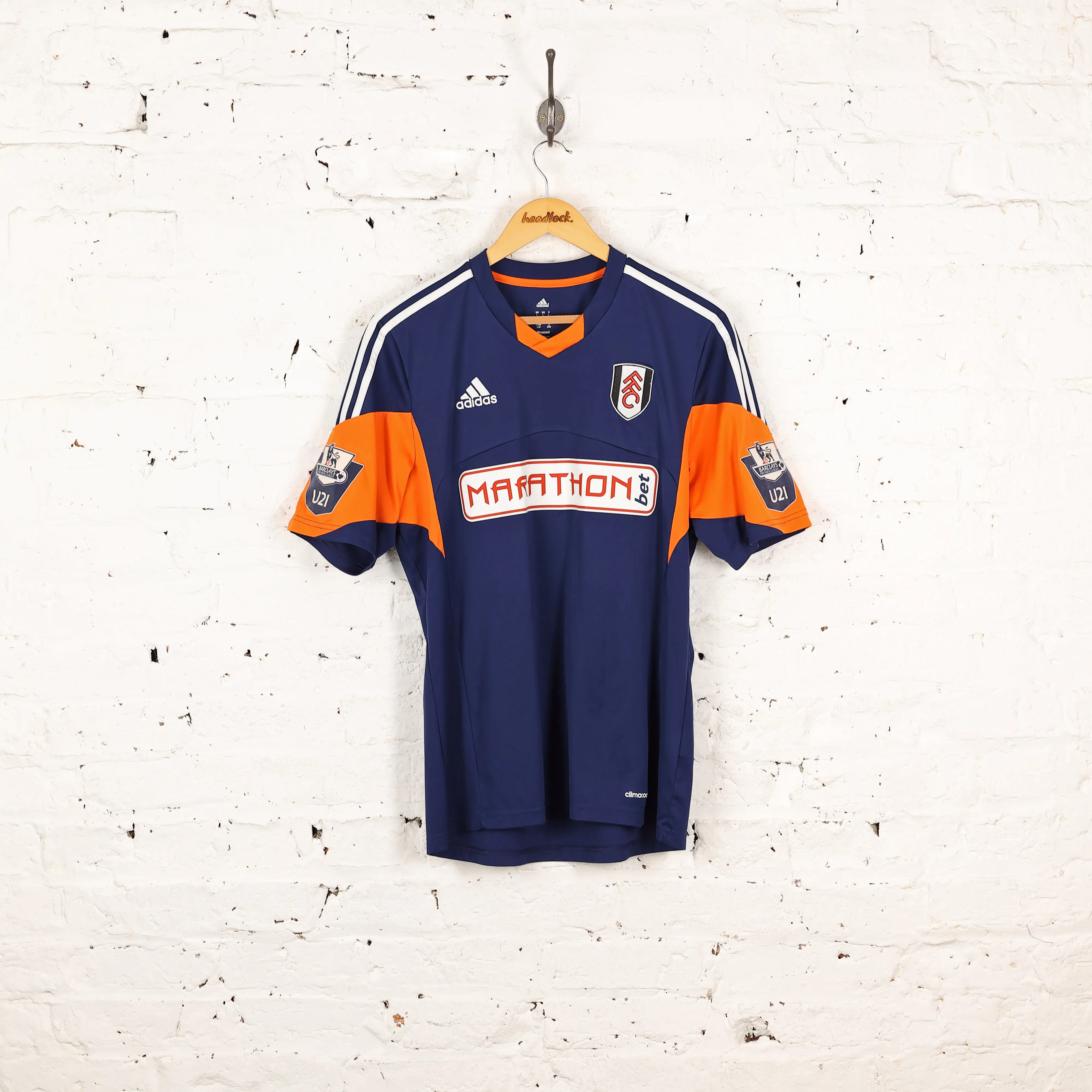 Fulham 2014 Adidas Third Kit - Blue - L