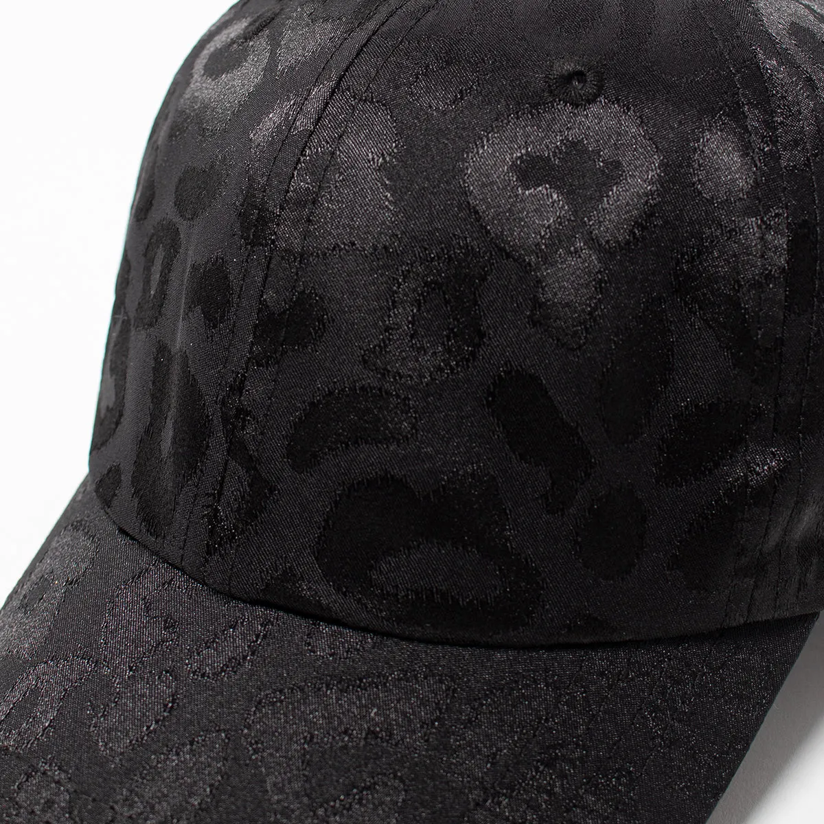 FWCAPT2126 - Satin Tonal Leopard Active Ponyflo Baseball Cap