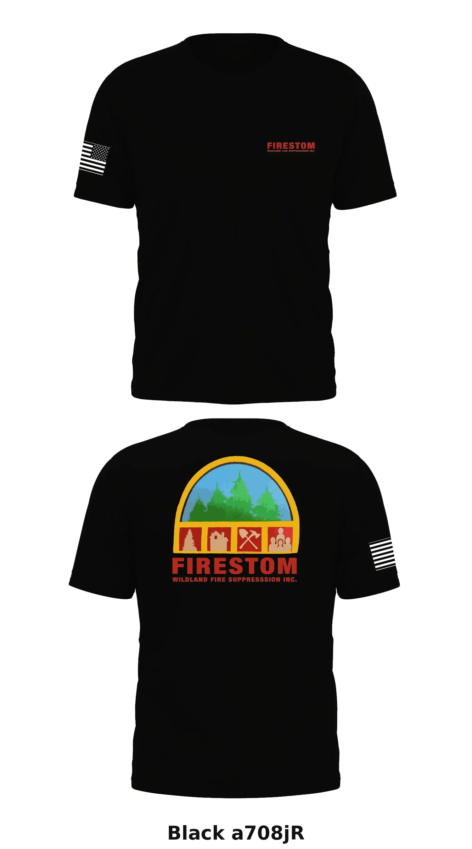 FWFS Crew6 Store 1 Core Men's SS Performance Tee - a708jR