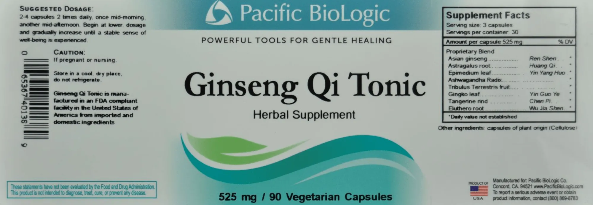 Ginseng Qi Tonic