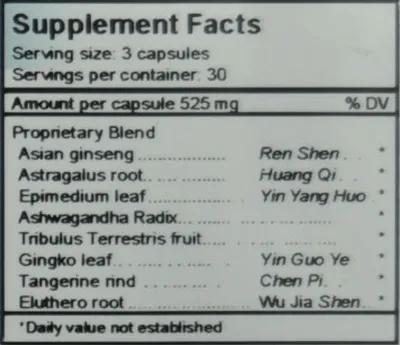 Ginseng Qi Tonic