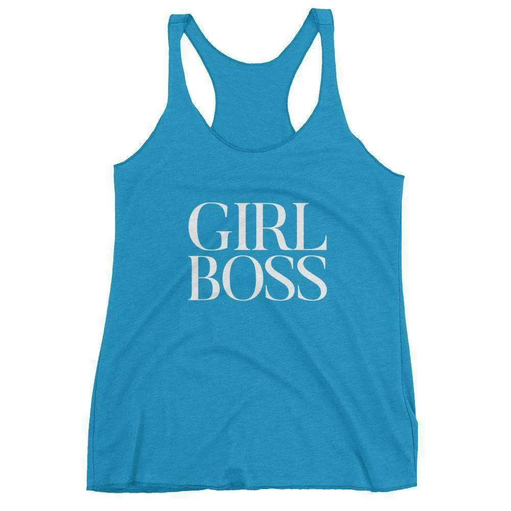 Girl boss Racerback Tank Top - High Fashion