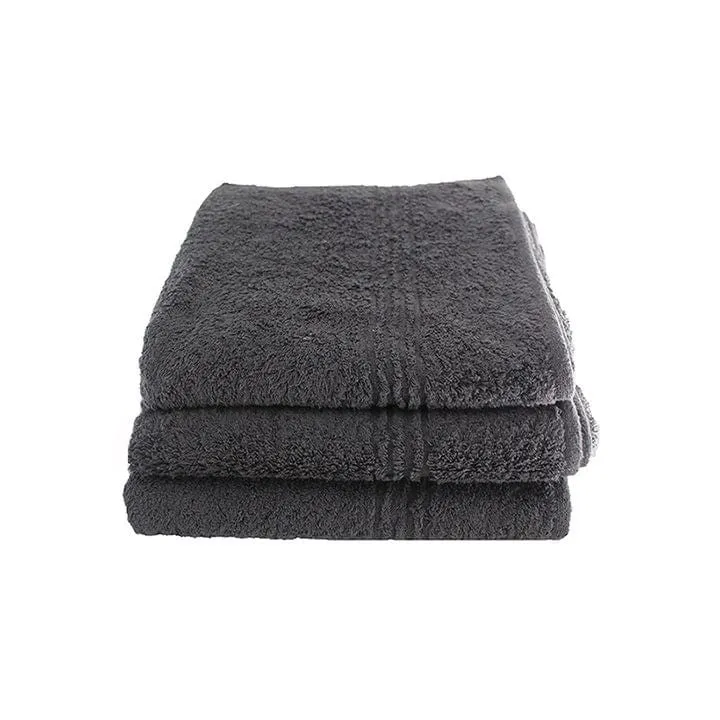 Glodina Luxury Marathon Towel Charcoal Snag Proof 485gsm