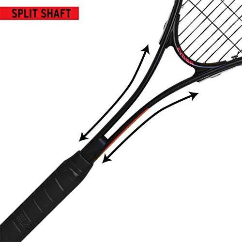 HEAD Aluminum Cyber Edge Squash Racquet | Ideal for Men Women (Red)