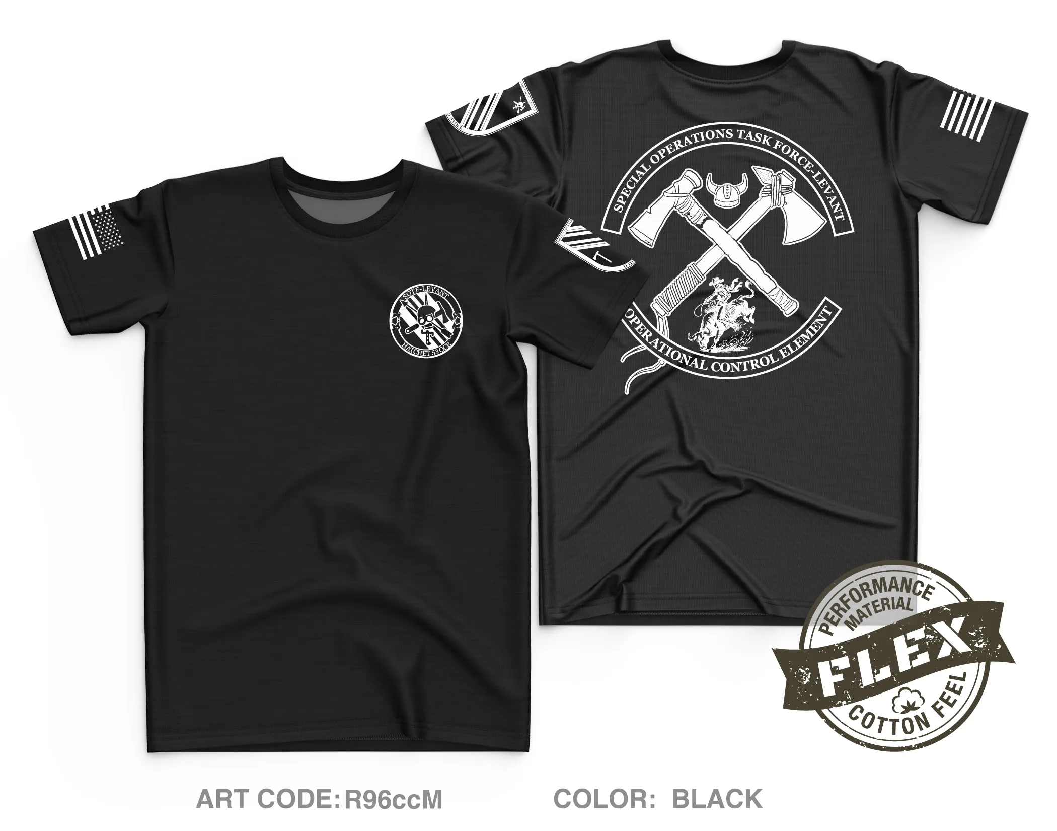 HHC, 3rd BN, 5th SFG(A) Core Men's SS Flex Performance Tee - R96ccM