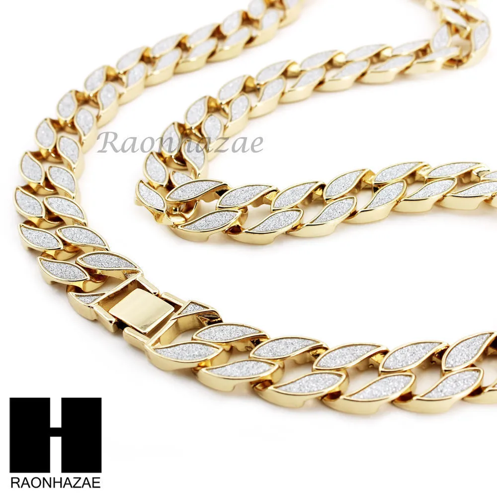 Hip Hop Jesus Pendant 16" Choker 18" Tennis 30" Miami Cuban Chain 26