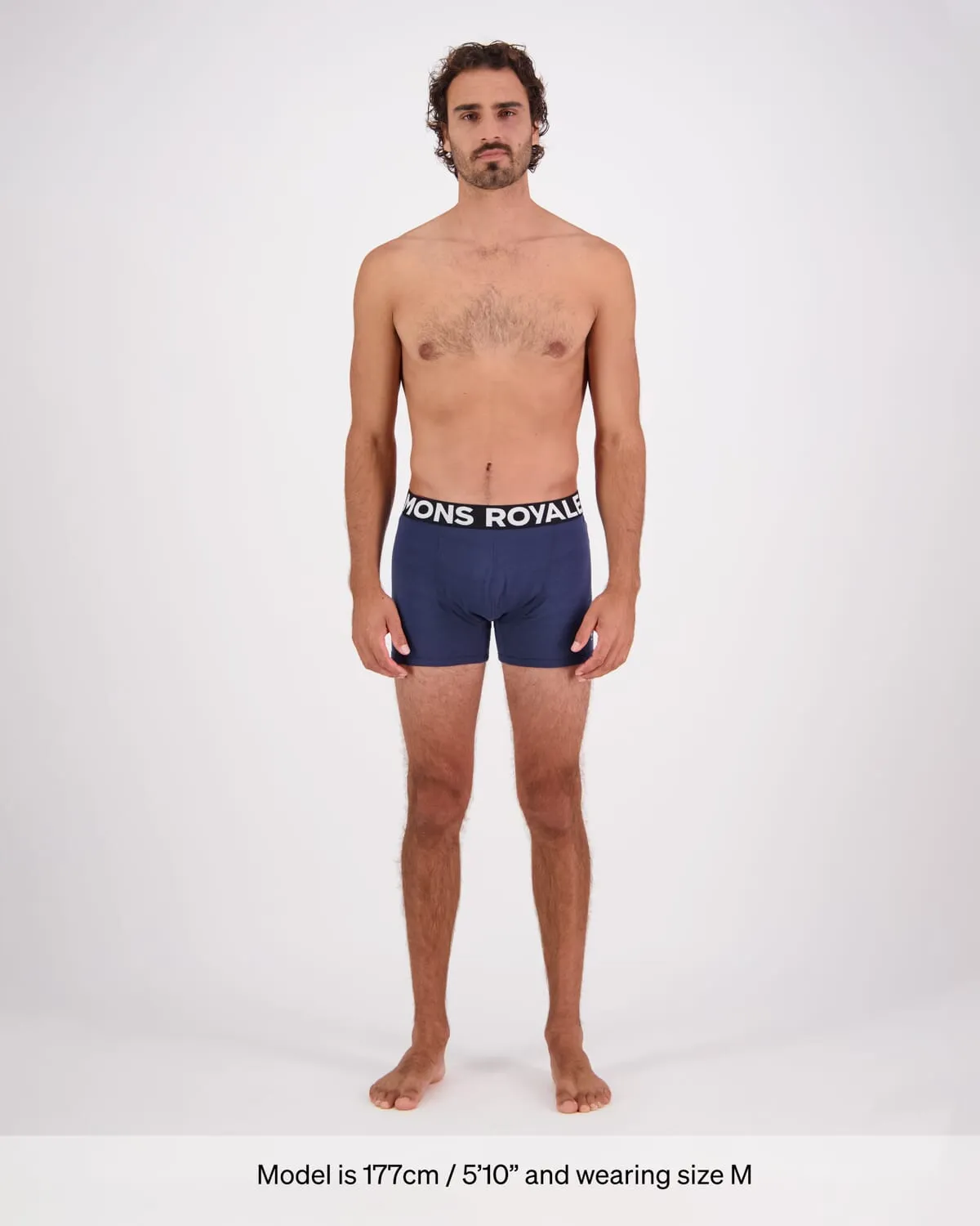 Hold 'em Shorty Merino Boxer - Midnight